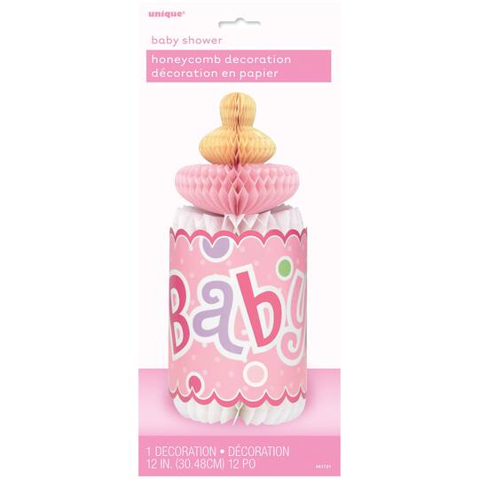 Pink Polka Dot Girl Baby Shower Centerpiece Decoration Girl Baby Pink Polka Dot Girl Baby Shower Centerpiece Decoration Girl Baby